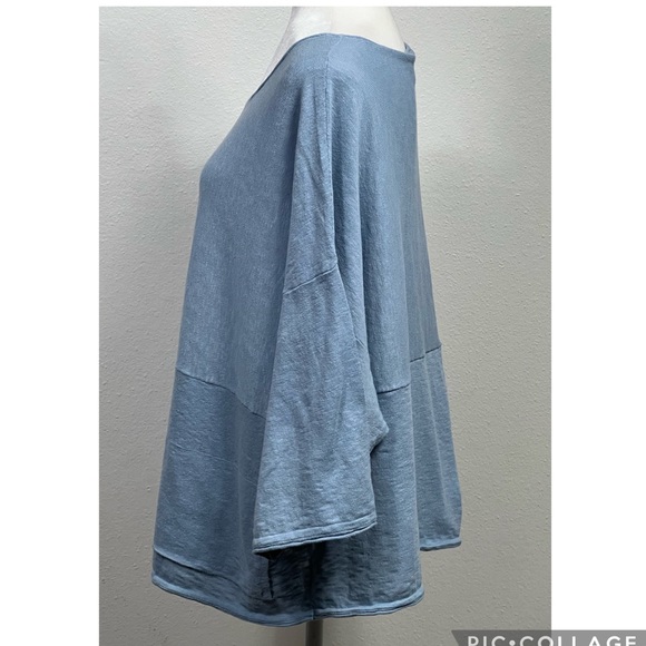 Pure Jill Medium Oversized Tunic Light Pockets Knit Top - Picture 4 of 10